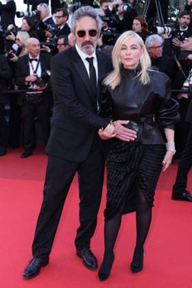 Cannes - Garance Red Carpet JD Frédéric Chaudier and Emmanuelle Béart arrive for the screening of the film Garance during the 79th annual Cannes Film Festival at Palais des Festivals on May 17, 2026 in Cannes, France. Photo by Jerome Domine ABACAPRESS.COM Cannes France  Copyright: xDominexJerome ABACAx