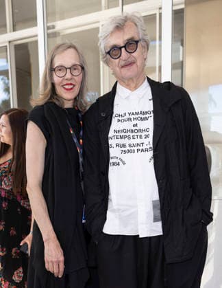 Cannes Wim Wenders, Donata Wenders exits Martinez MP Cannes, France- May 16: Wim Wenders, Donata Wenders arrives to Hotel Martinez during 79th Festival of Cannes, on May 16, 2026 in Cannes, France. Photo by Marco Piovanotto Abacapress.com Cannes France  Copyright: xPiovanottoxMarco ABACAx