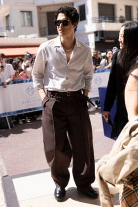 Cannes Charles Melton exits Martinez MP Cannes, France- May 16: Charles Melton arrives to Hotel Martinez during 79th Festival of Cannes, on May 16, 2026 in Cannes, France. Photo by Marco Piovanotto Abacapress.com Cannes France  Copyright: xPiovanottoxMarco ABACAx