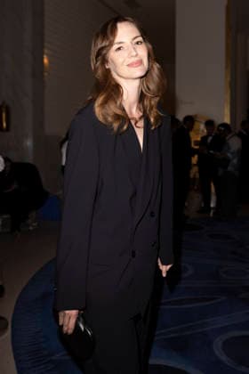 Cannes Louise Bourgoi exits Martinez MP Cannes, France- May 16: Louise Bourgoi arrives to Hotel Martinez during 79th Festival of Cannes, on May 16, 2026 in Cannes, France. Photo by Marco Piovanotto Abacapress.com Cannes France  Copyright: xPiovanottoxMarco ABACAx