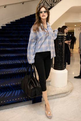 Cannes Barbara Palvin exits Martinez MP Cannes, France- May 16: Barbara Palvin arrives to Hotel Martinez during 79th Festival of Cannes, on May 16, 2026 in Cannes, France. Photo by Marco Piovanotto Abacapress.com Cannes France  Copyright: xPiovanottoxMarco ABACAx