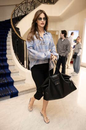 Cannes Barbara Palvin exits Martinez MP Cannes, France- May 16: Barbara Palvin arrives to Hotel Martinez during 79th Festival of Cannes, on May 16, 2026 in Cannes, France. Photo by Marco Piovanotto Abacapress.com Cannes France  Copyright: xPiovanottoxMarco ABACAx