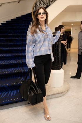Cannes Barbara Palvin exits Martinez MP Cannes, France- May 16: Barbara Palvin arrives to Hotel Martinez during 79th Festival of Cannes, on May 16, 2026 in Cannes, France. Photo by Marco Piovanotto Abacapress.com Cannes France  Copyright: xPiovanottoxMarco ABACAx