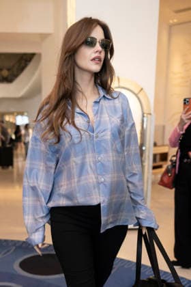 Cannes Barbara Palvin exits Martinez MP Cannes, France- May 16: Barbara Palvin arrives to Hotel Martinez during 79th Festival of Cannes, on May 16, 2026 in Cannes, France. Photo by Marco Piovanotto Abacapress.com Cannes France  Copyright: xPiovanottoxMarco ABACAx