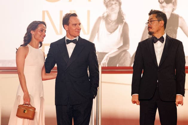 Alicia Vikander, Michael Fassbender and Na Hong jin Descente des marches du film Hope lors du 79ème Festival International du Film de Cannes le 17 mai 2026 Moreau Jacovides Bestimage The red carpet for the film Hope at the 79th Cannes International Film Festival on 17 May 2026 Cannes France  Copyright: xJACOVIDES-MOREAUx xBESTIMAGExJACOVIDES-MOREAUx xBESTIMAGEx