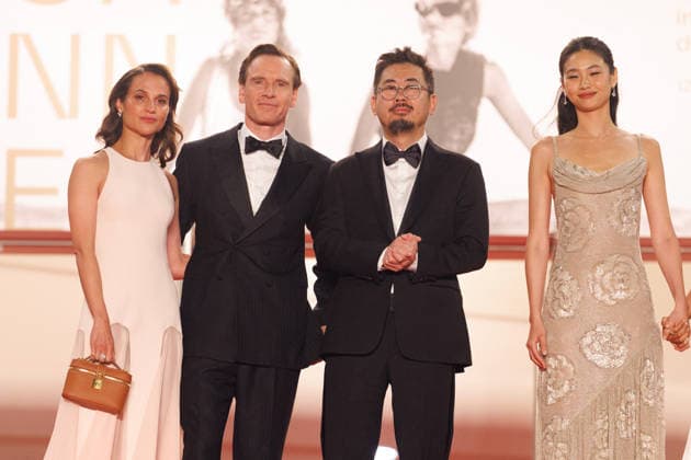 Alicia Vikander, Michael Fassbender, Na Hong jin, Hoyeon Jung Descente des marches du film Hope lors du 79ème Festival International du Film de Cannes le 17 mai 2026 Moreau Jacovides Bestimage The red carpet for the film Hope at the 79th Cannes International Film Festival on 17 May 2026 Cannes France  Copyright: xJACOVIDES-MOREAUx xBESTIMAGExJACOVIDES-MOREAUx xBESTIMAGEx