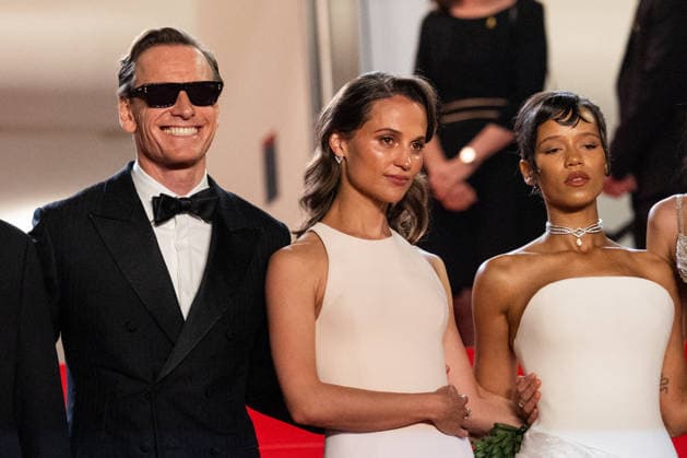 Michael Fassbender, Alicia Vikander, Taylor Russell Montée des marches du film Hope lors du 79ème Festival International du Film de Cannes, le 17 mai 2026 Jacovides Moreau Bestimage Red carpet for Hope at the 79th Cannes International Film Festival on May 17, 2026 Cannes France  Copyright: xJACOVIDES-MOREAUx xBESTIMAGExJACOVIDES-MOREAUx xBESTIMAGEx