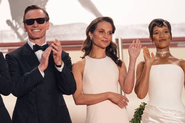 Michael Fassbender, Alicia Vikander, Taylor Russell Montée des marches du film Hope lors du 79ème Festival International du Film de Cannes, le 17 mai 2026 Jacovides Moreau Bestimage Red carpet for Hope at the 79th Cannes International Film Festival on May 17, 2026 Cannes France  Copyright: xJACOVIDES-MOREAUx xBESTIMAGExJACOVIDES-MOREAUx xBESTIMAGEx