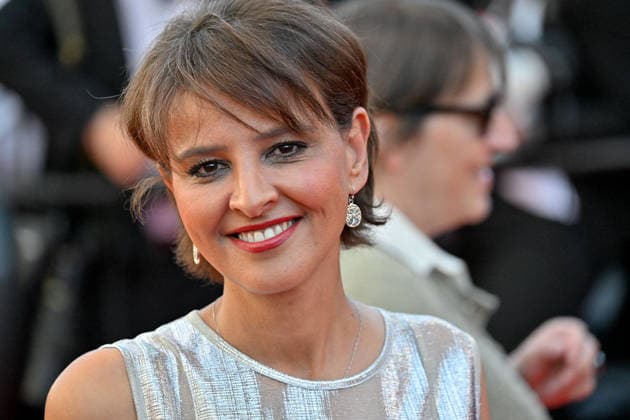 Cannes Garance Screening JR Najat Vallaud Belkacem attending the screening of the movie Garance during 79th Cannes Film Festival in Cannes, France on May 17, 2026. Photo by Julien Reynaud APS-Medias ABACAPRESS.COM Cannes France  Copyright: xReynaudxJulien APS-Medias ABACAx