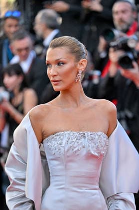 Cannes Garance Screening JR Bella Hadid attending the screening of the movie Garance during 79th Cannes Film Festival in Cannes, France on May 17, 2026. Photo by Julien Reynaud APS-Medias ABACAPRESS.COM Cannes France  Copyright: xReynaudxJulien APS-Medias ABACAx