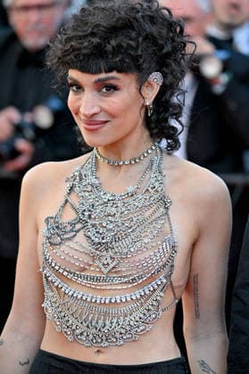 Cannes Garance Screening JR Camelia Jordana attending the screening of the movie Garance during 79th Cannes Film Festival in Cannes, France on May 17, 2026. Photo by Julien Reynaud APS-Medias ABACAPRESS.COM Cannes France  Copyright: xReynaudxJulien APS-Medias ABACAx