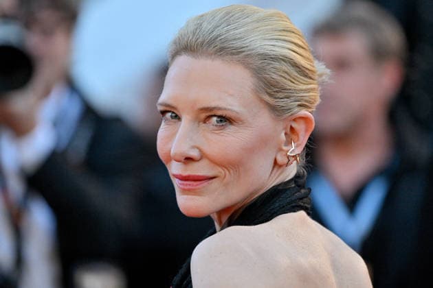 Cannes Garance Screening JR Cate Blanchett attending the screening of the movie Garance during 79th Cannes Film Festival in Cannes, France on May 17, 2026. Photo by Julien Reynaud APS-Medias ABACAPRESS.COM Cannes France  Copyright: xReynaudxJulien APS-Medias ABACAx