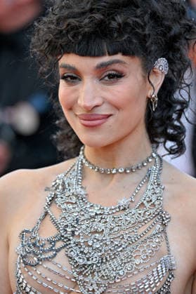 Cannes Garance Screening JR Camelia Jordana attending the screening of the movie Garance during 79th Cannes Film Festival in Cannes, France on May 17, 2026. Photo by Julien Reynaud APS-Medias ABACAPRESS.COM Cannes France  Copyright: xReynaudxJulien APS-Medias ABACAx