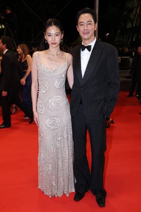 Cannes - Hope Red Carpet JD Hoyeon Jung and Zo In-sung leaving the screening of the film Hope during the 79th annual Cannes Film Festival at Palais des Festivals on May 17, 2026 in Cannes, France. Photo by Jerome Domine ABACAPRESS.COM Cannes France  Copyright: xDominexJerome ABACAx