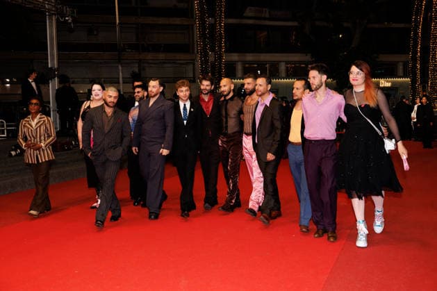 Marco Nguyen, Nicolas Athané, Alex Ramires, Jérémy Gillet, Shirley Souagnon, François Sagat, Brice Chevillard, Simon Balteaux Montée des marches du film Jim Queen lors du 79ème Festival International du Film de Cannes le 18 mai 2026 Moreau Jacovides Bestimage The red carpet for the film Jim Queen at the 79th Cannes International Film Festival on 18 May 2026 Cannes France  Copyright: xJACOVIDES-MOREAUx xBESTIMAGExJACOVIDES-MOREAUx xBESTIMAGEx