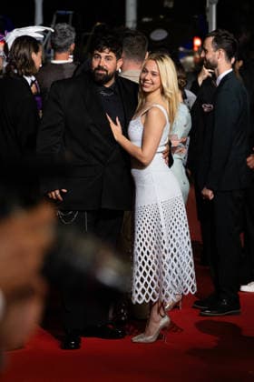 79ème Festival International du Film de Cannes Montée des marches du film Jim Queen 456281 2026 05 18 Cannes France Victor Artus Solaro, Artus Higelin, Kim  Copyright: xIvankaxVoisinx xStarfacex STAR_456281_009