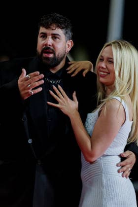 79ème Festival International du Film de Cannes Montée des marches du film Jim Queen 456282 2026 05 17 France Victor Artus Solaro, Artus Higelin, Kim  Copyright: xStarfacex STAR_456282_020