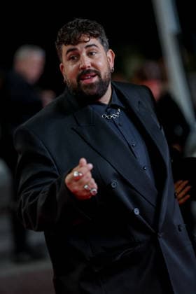 79ème Festival International du Film de Cannes Montée des marches du film Jim Queen 456282 2026 05 17 France Victor Artus Solaro, Artus Higelin, Kim  Copyright: xStarfacex STAR_456282_023