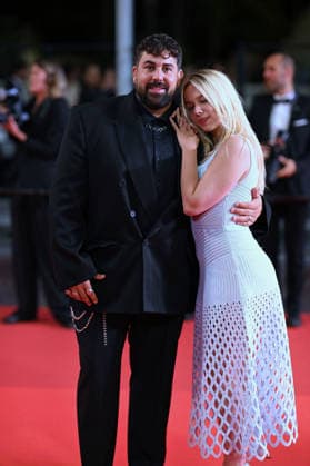 Cannes Jim Queen red carpet. FC Kim Higelin and Artus Solaro attend the Jim Queen screening during the 79th annual Cannes Film Festival at Palais des Festivals on May 17, 2026 in Cannes, France.Photo by Franck Castel ABACAPRESS.COM Cannes  Copyright: xCastelxFranck ABACAx