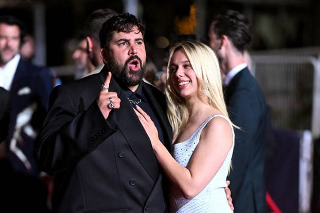 Cannes Jim Queen red carpet. FC Kim Higelin and Artus Solaro attend the Jim Queen screening during the 79th annual Cannes Film Festival at Palais des Festivals on May 17, 2026 in Cannes, France.Photo by Franck Castel ABACAPRESS.COM Cannes  Copyright: xCastelxFranck ABACAx