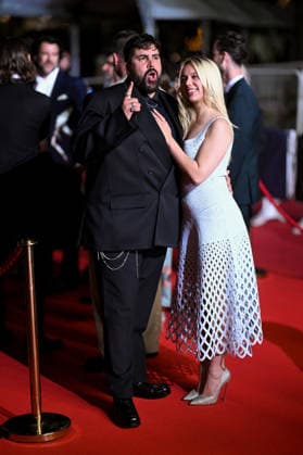 Cannes Jim Queen red carpet. FC Kim Higelin and Artus Solaro attend the Jim Queen screening during the 79th annual Cannes Film Festival at Palais des Festivals on May 17, 2026 in Cannes, France.Photo by Franck Castel ABACAPRESS.COM Cannes  Copyright: xCastelxFranck ABACAx