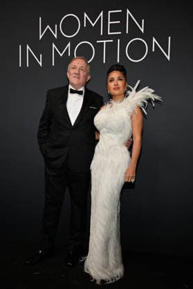Cannes Kering Women In Motion Dinner François-Henri Pinault, Salma Hayek attending the Kering Women In Motion Dinner during the 79th Cannes Film Festival in Cannes, France on May 17, 2026. Photo by Julien Reynaud APS-Medias ABACAPRESS.COM Cannes France  Copyright: xReynaudxJulien APS-Medias ABACAx