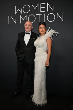 Cannes Kering Women In Motion Dinner François-Henri Pinault, Salma Hayek attending the Kering Women In Motion Dinner during the 79th Cannes Film Festival in Cannes, France on May 17, 2026. Photo by Julien Reynaud APS-Medias ABACAPRESS.COM Cannes France  Copyright: xReynaudxJulien APS-Medias ABACAx
