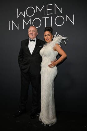 Cannes Kering Women In Motion Dinner François-Henri Pinault, Salma Hayek attending the Kering Women In Motion Dinner during the 79th Cannes Film Festival in Cannes, France on May 17, 2026. Photo by Julien Reynaud APS-Medias ABACAPRESS.COM Cannes France  Copyright: xReynaudxJulien APS-Medias ABACAx