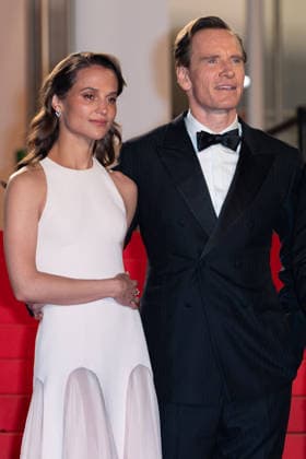 Cannes Jim Queen screening NG Michael Fassbender and Alicia Vikander attending the ‘Jim Queen’ Screening and Red Carpet at Palais Des Festivals in Cannes, France on May 17 2026 as part of the 79th Cannes Film Festival. Photo by Nicolas Genin ABACAPRESS.COM Cannes France  Copyright: xGeninxNicolas ABACAx