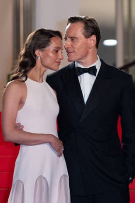 Cannes Jim Queen screening NG Michael Fassbender and Alicia Vikander attending the ‘Jim Queen’ Screening and Red Carpet at Palais Des Festivals in Cannes, France on May 17 2026 as part of the 79th Cannes Film Festival. Photo by Nicolas Genin ABACAPRESS.COM Cannes France  Copyright: xGeninxNicolas ABACAx