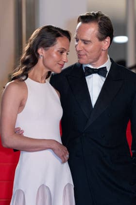 Cannes Jim Queen screening NG Michael Fassbender and Alicia Vikander attending the ‘Jim Queen’ Screening and Red Carpet at Palais Des Festivals in Cannes, France on May 17 2026 as part of the 79th Cannes Film Festival. Photo by Nicolas Genin ABACAPRESS.COM Cannes France  Copyright: xGeninxNicolas ABACAx