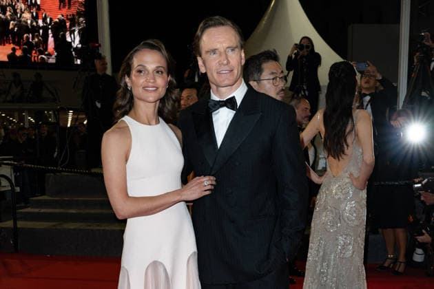 Cannes Jim Queen screening NG Michael Fassbender and Alicia Vikander attending the ‘Jim Queen’ Screening and Red Carpet at Palais Des Festivals in Cannes, France on May 17 2026 as part of the 79th Cannes Film Festival. Photo by Nicolas Genin ABACAPRESS.COM Cannes France  Copyright: xGeninxNicolas ABACAx