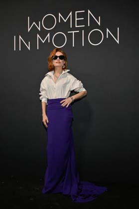 Cannes Kering Women In Motion Dinner Isabelle Huppert attending the Kering Women In Motion Dinner during the 79th Cannes Film Festival in Cannes, France on May 17, 2026. Photo by Julien Reynaud APS-Medias ABACAPRESS.COM Cannes France  Copyright: xReynaudxJulien APS-Medias ABACAx