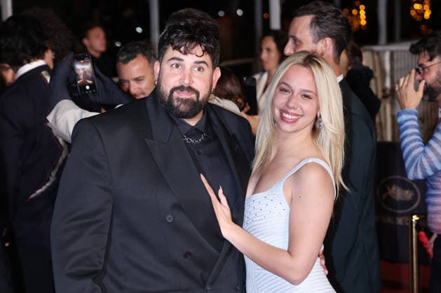 Cannes - Jim Queen Red Carpet JD Artus Solaro and Kim Higelin attend the screening of the film Jim Queen during the 79th annual Cannes Film Festival at Palais des Festivals on May 17, 2026 in Cannes, France. Photo by Jerome Domine ABACAPRESS.COM Cannes France  Copyright: xDominexJerome ABACAx