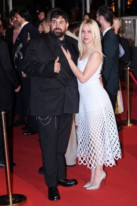 Cannes - Jim Queen Red Carpet JD Artus Solaro and Kim Higelin attend the screening of the film Jim Queen during the 79th annual Cannes Film Festival at Palais des Festivals on May 17, 2026 in Cannes, France. Photo by Jerome Domine ABACAPRESS.COM Cannes France  Copyright: xDominexJerome ABACAx