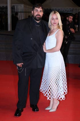 Cannes - Jim Queen Red Carpet JD Artus Solaro and Kim Higelin attend the screening of the film Jim Queen during the 79th annual Cannes Film Festival at Palais des Festivals on May 17, 2026 in Cannes, France. Photo by Jerome Domine ABACAPRESS.COM Cannes France  Copyright: xDominexJerome ABACAx