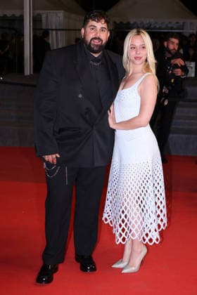 Cannes - Jim Queen Red Carpet JD Artus Solaro and Kim Higelin attend the screening of the film Jim Queen during the 79th annual Cannes Film Festival at Palais des Festivals on May 17, 2026 in Cannes, France. Photo by Jerome Domine ABACAPRESS.COM Cannes France  Copyright: xDominexJerome ABACAx
