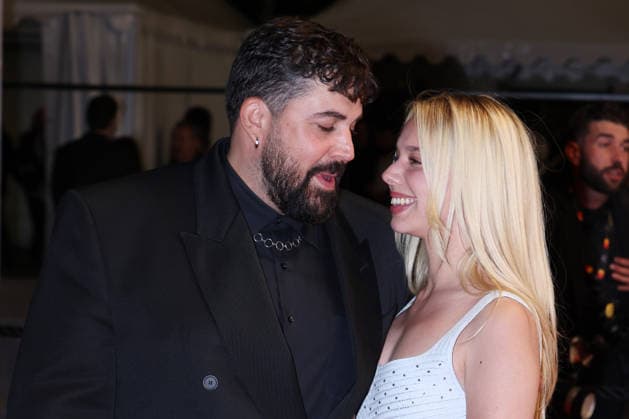 Cannes - Jim Queen Red Carpet JD Artus Solaro and Kim Higelin attend the screening of the film Jim Queen during the 79th annual Cannes Film Festival at Palais des Festivals on May 17, 2026 in Cannes, France. Photo by Jerome Domine ABACAPRESS.COM Cannes France  Copyright: xDominexJerome ABACAx