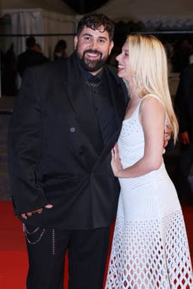 Cannes - Jim Queen Red Carpet JD Artus Solaro and Kim Higelin attend the screening of the film Jim Queen during the 79th annual Cannes Film Festival at Palais des Festivals on May 17, 2026 in Cannes, France. Photo by Jerome Domine ABACAPRESS.COM Cannes France  Copyright: xDominexJerome ABACAx