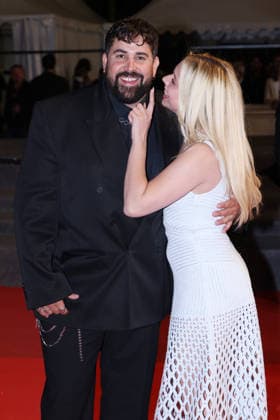 Cannes - Jim Queen Red Carpet JD Artus Solaro and Kim Higelin attend the screening of the film Jim Queen during the 79th annual Cannes Film Festival at Palais des Festivals on May 17, 2026 in Cannes, France. Photo by Jerome Domine ABACAPRESS.COM Cannes France  Copyright: xDominexJerome ABACAx