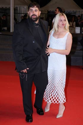 Cannes - Jim Queen Red Carpet JD Artus Solaro and Kim Higelin attend the screening of the film Jim Queen during the 79th annual Cannes Film Festival at Palais des Festivals on May 17, 2026 in Cannes, France. Photo by Jerome Domine ABACAPRESS.COM Cannes France  Copyright: xDominexJerome ABACAx