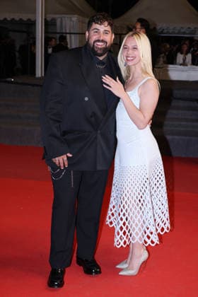 Cannes - Jim Queen Red Carpet JD Artus Solaro and Kim Higelin attend the screening of the film Jim Queen during the 79th annual Cannes Film Festival at Palais des Festivals on May 17, 2026 in Cannes, France. Photo by Jerome Domine ABACAPRESS.COM Cannes France  Copyright: xDominexJerome ABACAx