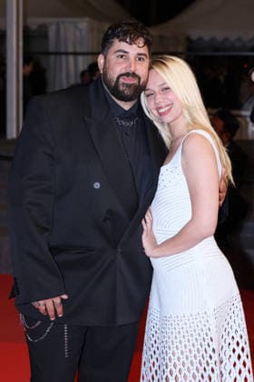 Cannes - Jim Queen Red Carpet JD Artus Solaro and Kim Higelin attend the screening of the film Jim Queen during the 79th annual Cannes Film Festival at Palais des Festivals on May 17, 2026 in Cannes, France. Photo by Jerome Domine ABACAPRESS.COM Cannes France  Copyright: xDominexJerome ABACAx
