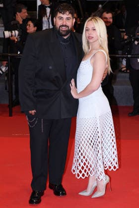 Cannes - Jim Queen Red Carpet JD Artus Solaro and Kim Higelin attend the screening of the film Jim Queen during the 79th annual Cannes Film Festival at Palais des Festivals on May 17, 2026 in Cannes, France. Photo by Jerome Domine ABACAPRESS.COM Cannes France  Copyright: xDominexJerome ABACAx