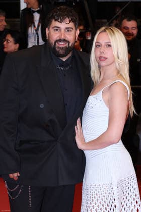 Cannes - Jim Queen Red Carpet JD Artus Solaro and Kim Higelin attend the screening of the film Jim Queen during the 79th annual Cannes Film Festival at Palais des Festivals on May 17, 2026 in Cannes, France. Photo by Jerome Domine ABACAPRESS.COM Cannes France  Copyright: xDominexJerome ABACAx