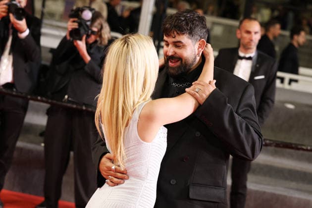 Cannes - Jim Queen Red Carpet JD Artus Solaro and Kim Higelin attend the screening of the film Jim Queen during the 79th annual Cannes Film Festival at Palais des Festivals on May 17, 2026 in Cannes, France. Photo by Jerome Domine ABACAPRESS.COM Cannes France  Copyright: xDominexJerome ABACAx