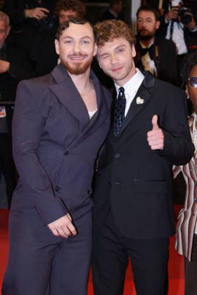 Cannes - Jim Queen Red Carpet JD Alex Ramirès and Jeremy Gillet attend the screening of the film Jim Queen during the 79th annual Cannes Film Festival at Palais des Festivals on May 17, 2026 in Cannes, France. Photo by Jerome Domine ABACAPRESS.COM Cannes France  Copyright: xDominexJerome ABACAx