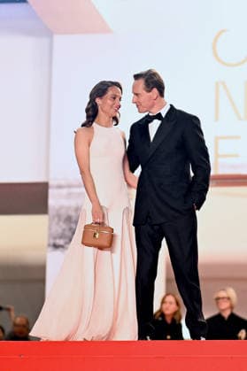 Cannes Hope red carpet. FC Alicia Vikander and Michael Fassbender attends the Hope screening during the 79th annual Cannes Film Festival at Palais des Festivals on May 17, 2026 in Cannes, France. Photo by Franck Castel ABACAPRESS.COM Cannes  Copyright: xCastelxFranck ABACAx
