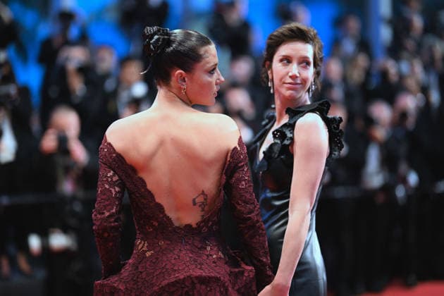 Cannes Hope red carpet. FC Adèle Exarchopoulos, Sara Giraudeau,attends the Hope screening during the 79th annual Cannes Film Festival at Palais des Festivals on May 17, 2026 in Cannes, France. Photo by Franck Castel ABACAPRESS.COM Cannes  Copyright: xCastelxFranck ABACAx