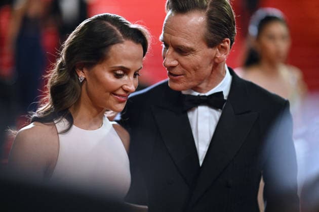 Cannes Hope red carpet. FC Alicia Vikander and Michael Fassbender attends the Hope screening during the 79th annual Cannes Film Festival at Palais des Festivals on May 17, 2026 in Cannes, France. Photo by Franck Castel ABACAPRESS.COM Cannes  Copyright: xCastelxFranck ABACAx